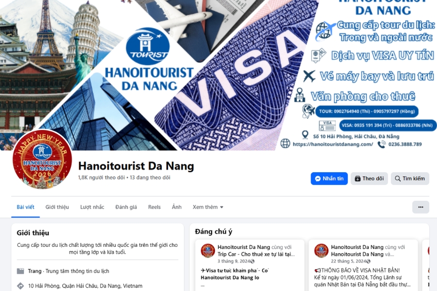 Đề xuất 9 đơn vị lữ hành Đà Nẵng "đáng tin cậy" 2026