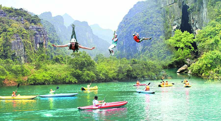 Đu Dây Tại Phong Nha