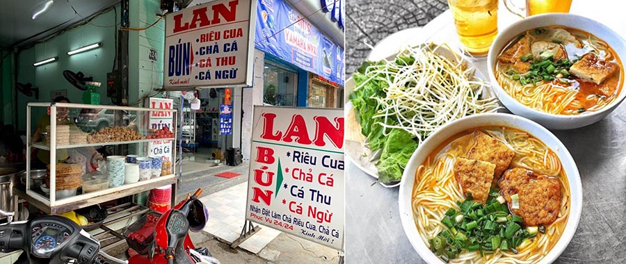 Bún Chả Cá Bà Lan