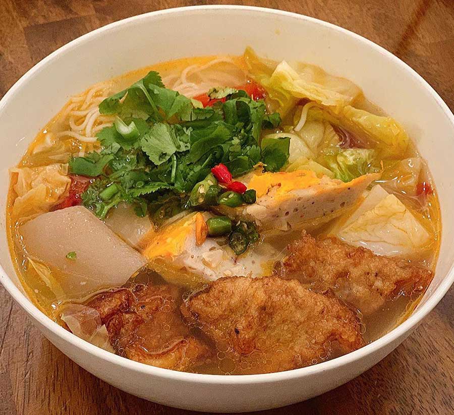 Bún Chả Cá Tam Giác
