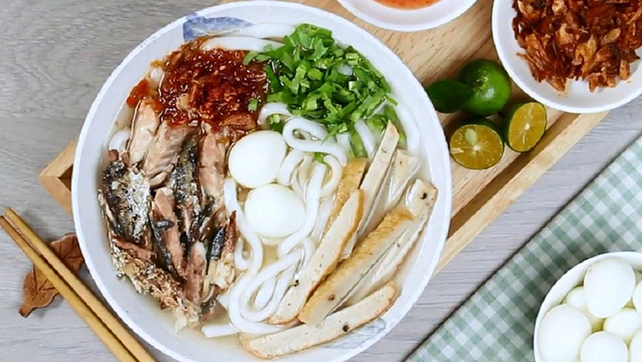 Bánh Canh Cá Nướng