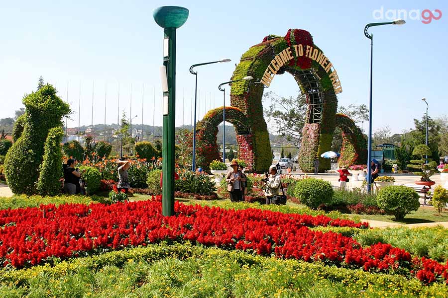 Vườn hoa Đà Lạt