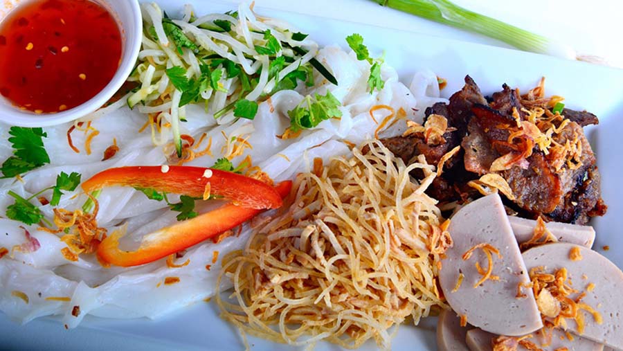 Bánh Ướt Thịt Nướng Kim Long