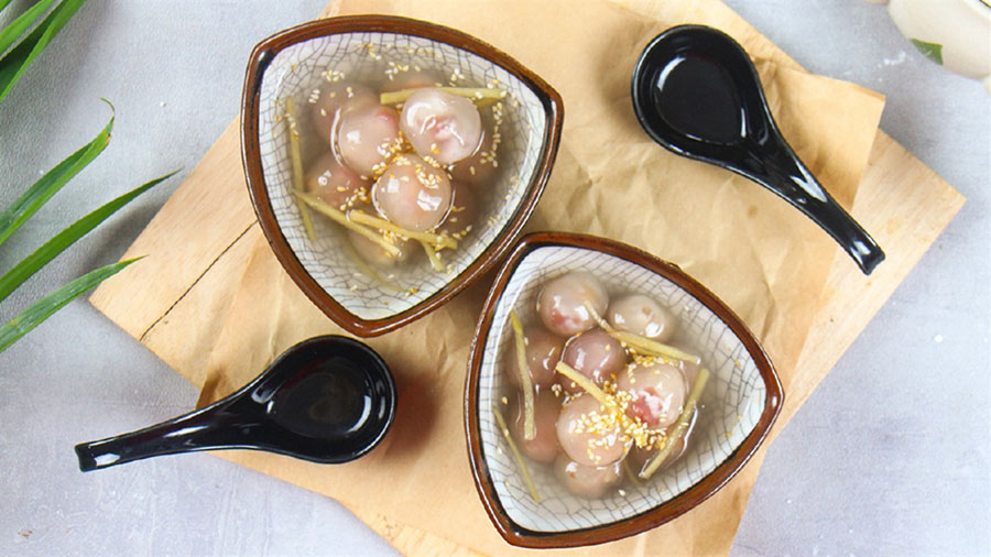 Chè Bột Lọc Heo Quay