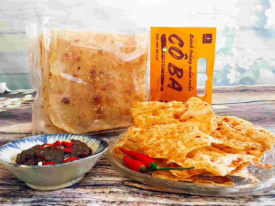 Bánh Tráng Mắm Ruốc