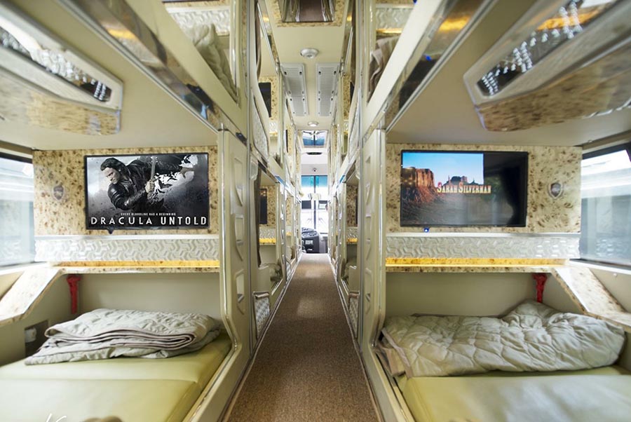 xe giường đôi đi sapa