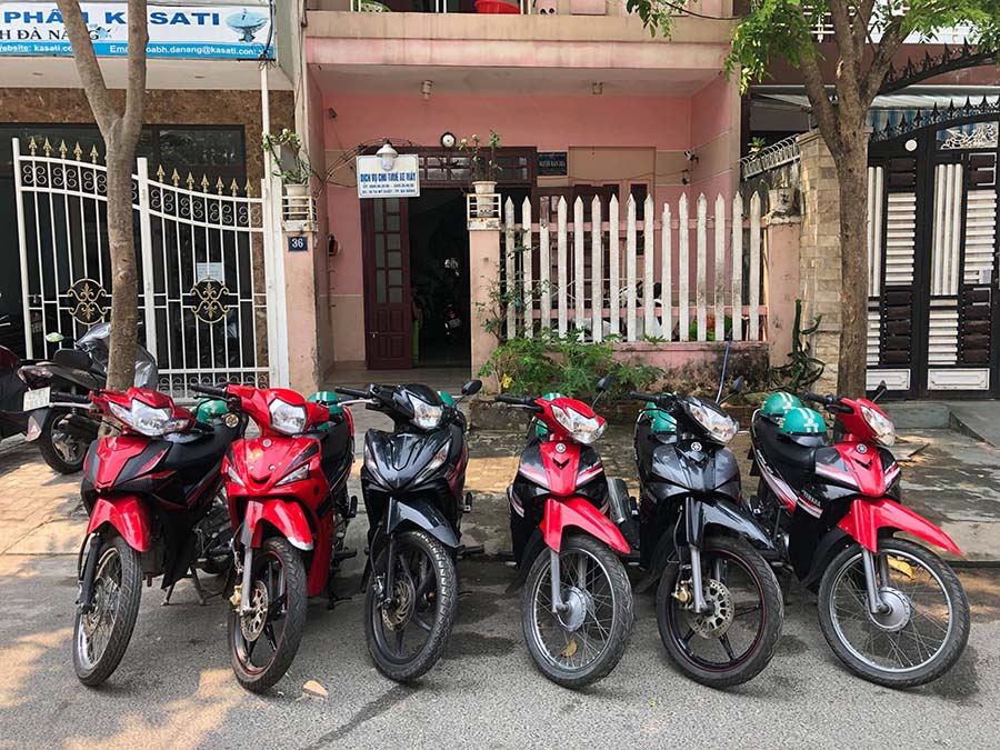 thuê xe máy tại quận cẩm lệ