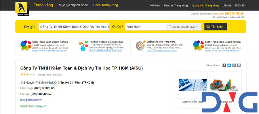 CÔNG TY KIỂM TOÁN VÀ DỊCH VỤ TIN HỌC TP. HCM (AISC)