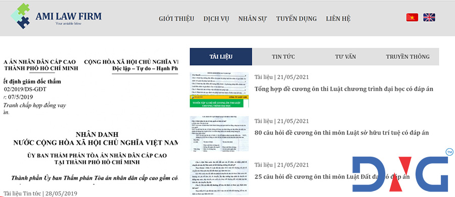 CÔNG TY LUẬT AMI CÔNG TY LUẬT AMI
